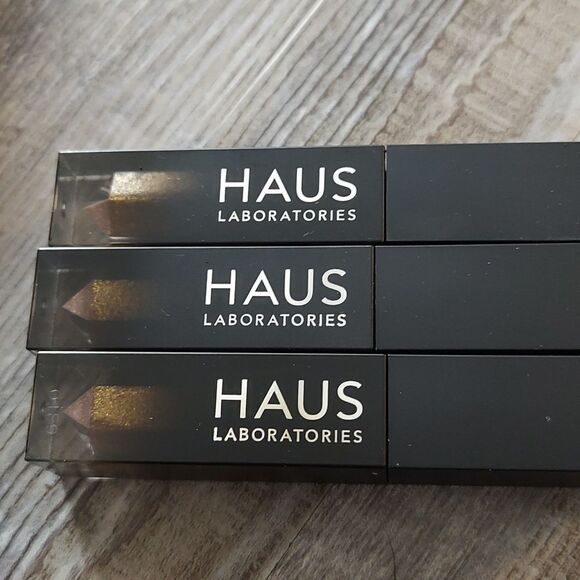 HAUS LABS By Lady Gaga: GLAM ATTACK LIQUID EYESHADOW Legend Set of 3 NEW - Picture 7 of 11